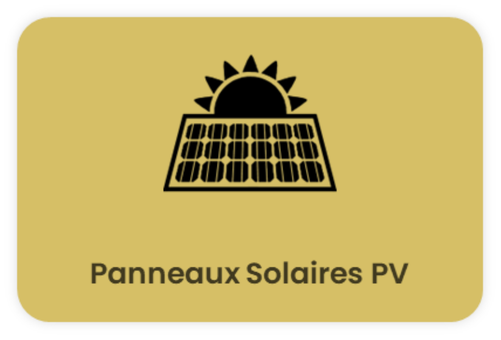 Panneaux Solaires PV